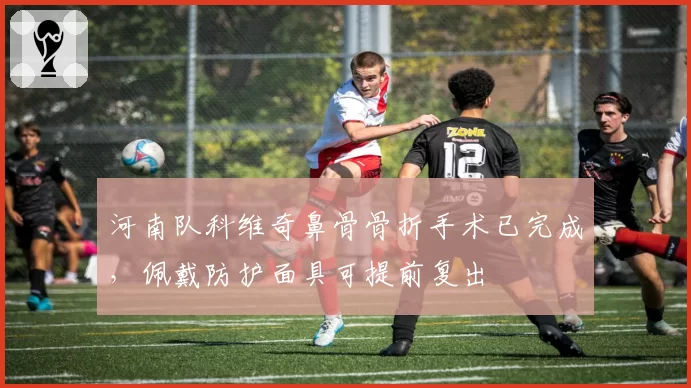 河南队科维奇鼻骨骨折手术已完成，佩戴防护面具可提前复出